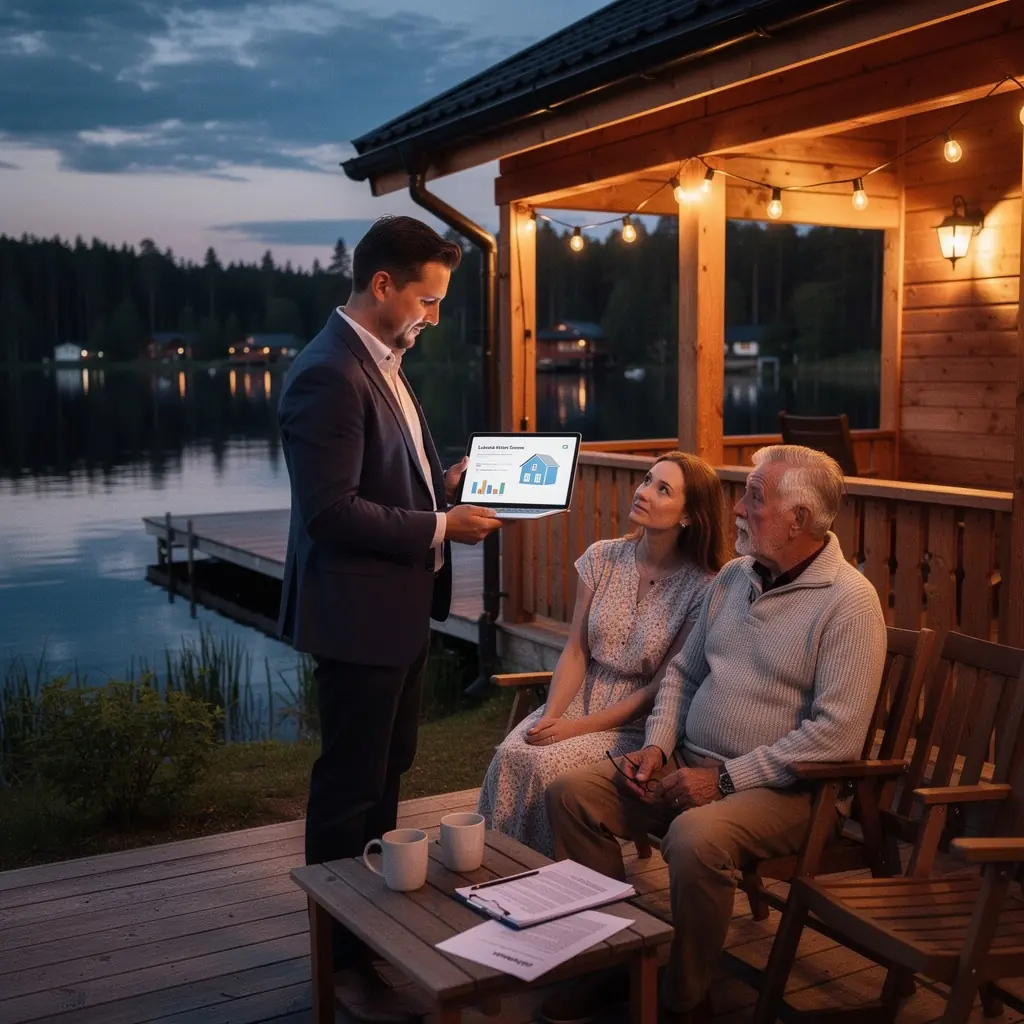 Mājokļa apdrošināšanas polise uz galda ar dokumentiem un pildspalvu.